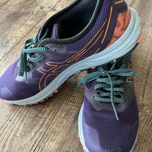 ASICS Gel Excite Trail Night Shade Nova Orange Women Size 11